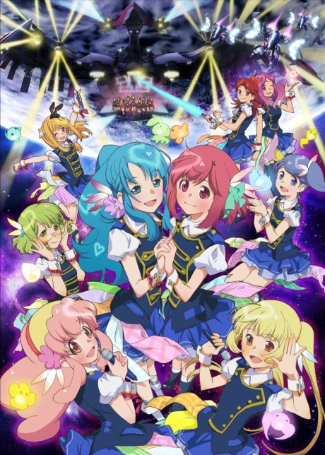 Official promotional poster for the sequel related anime AKB0048: Next Stage