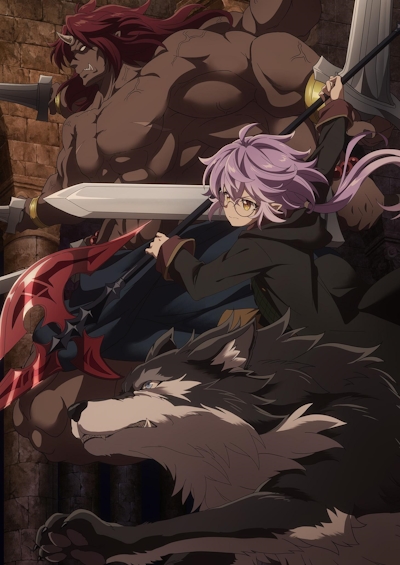 Official promotional poster for Kaketa Tsuki no Mercedes: Kyuuketsuki no Kizoku ni Tensei shita kedo Suteraresou nanode Dungeon wo Seiha suru