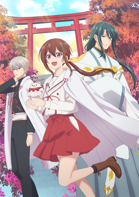 Official promotional poster for Kami-sama Gakkou no Ochikobore