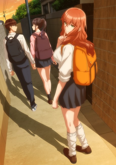Official promotional poster for Kanojo no Tomodachi