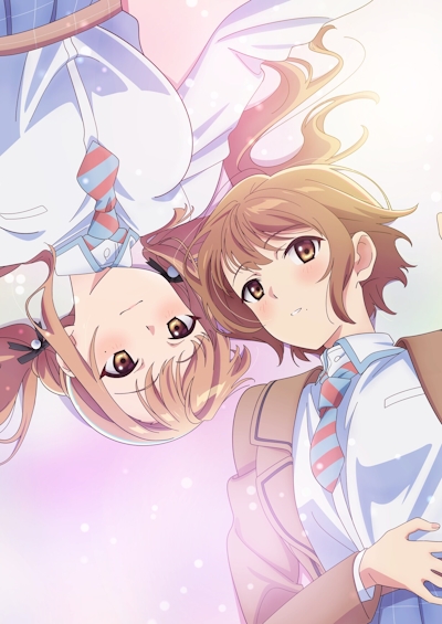 Official promotional poster for the similar anime Koi wa Futago de Warikirenai
