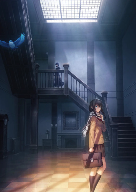 Official promotional poster for Mahoutsukai no Yoru