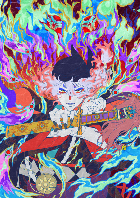 Official promotional poster for Mononoke: Hinezumi
