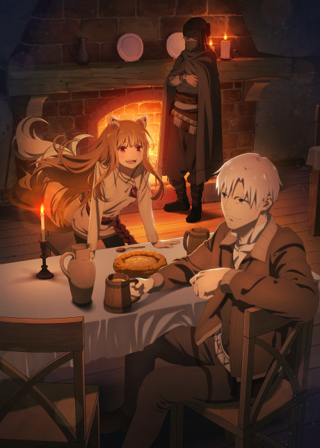 Official promotional poster for Ookami to Koushinryou: Merchant Meets the Wise Wolf 2nd Season