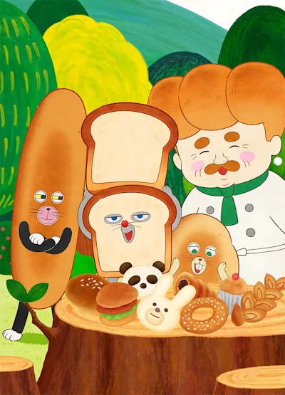 Official promotional poster for Pan Dorobou