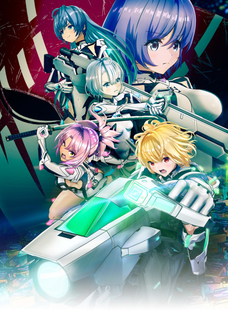 Official promotional poster for Rakuen Tsuihou: Kokoro no Resonance