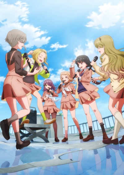 Official promotional poster for Utagoe wa Mille-Feuille